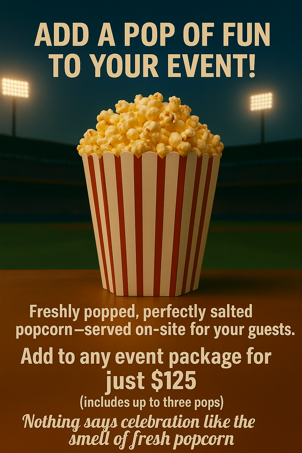 Hot dog cart serving guests